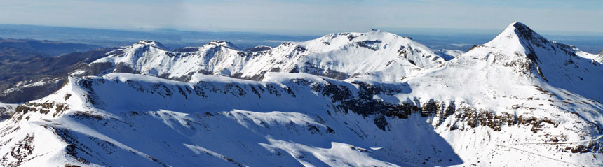 massif central neige