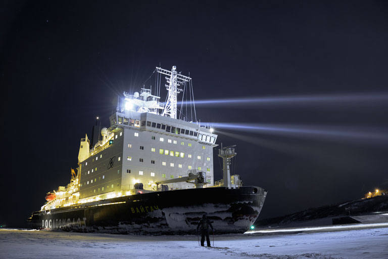 Brise-glace nucléaire russe