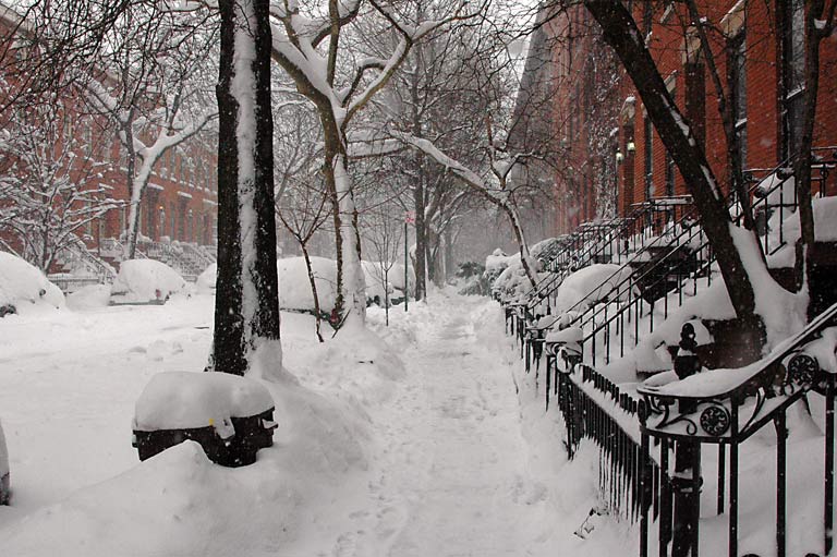 Neige à New York