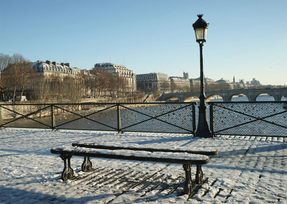 Neige à Paris