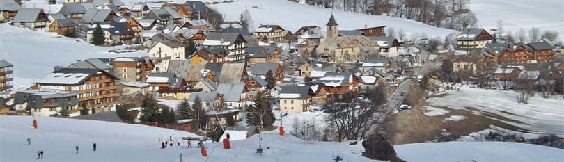 Vue du front de neige de Saint Sorlin d'Arves - © Florian Pépellin