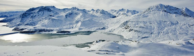 Vue du Lac du Mont Cenis -
