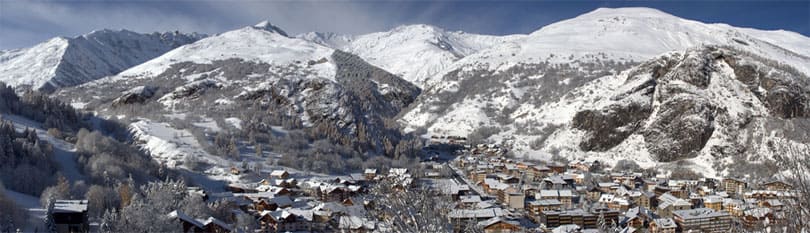 Vue sur Valloire. - © A.Antoine